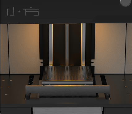 Sinking laser 3D printing curing technology